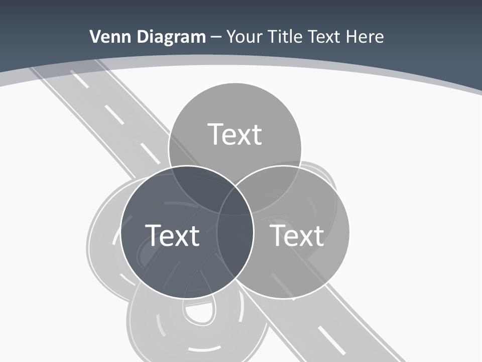 Automobile Highway Ado PowerPoint Template