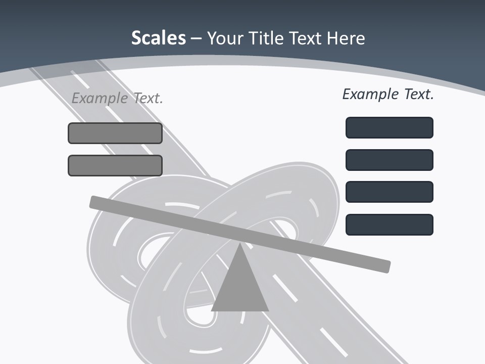 Automobile Highway Ado PowerPoint Template