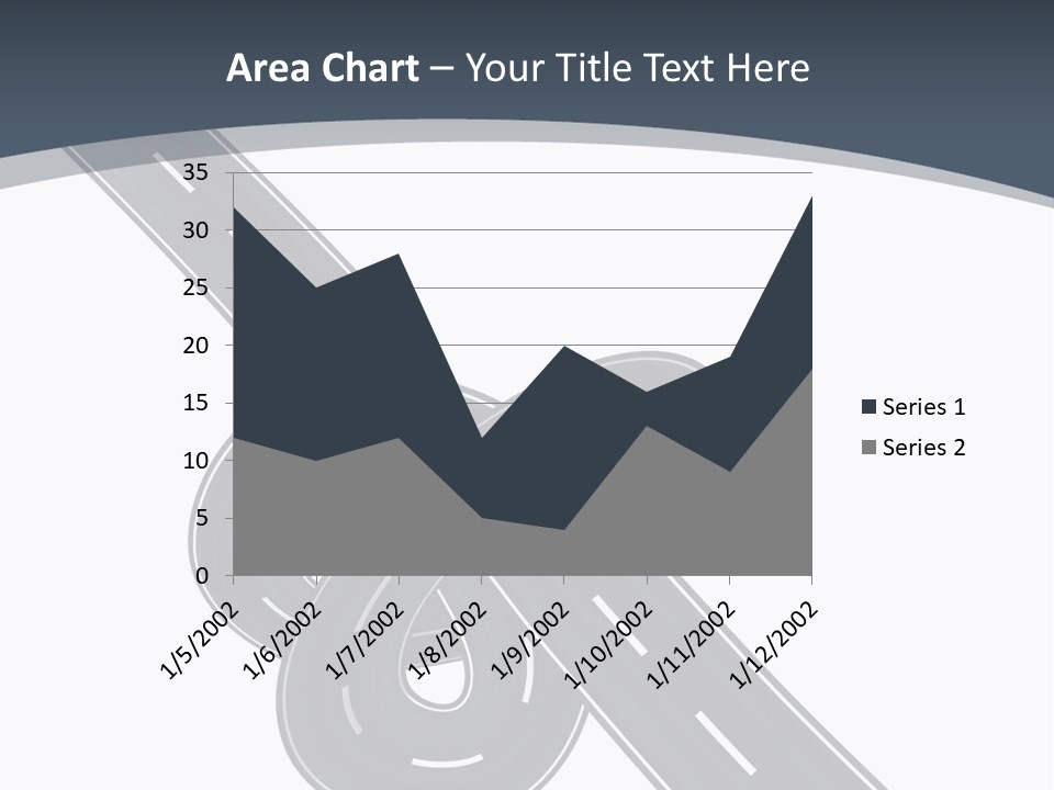 Automobile Highway Ado PowerPoint Template