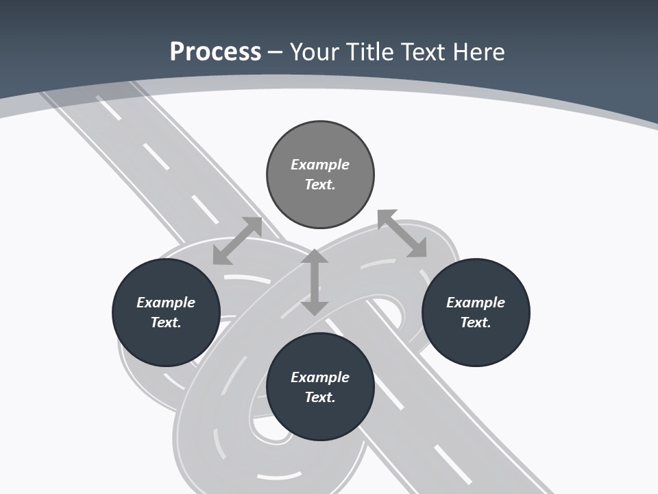 Automobile Highway Ado PowerPoint Template
