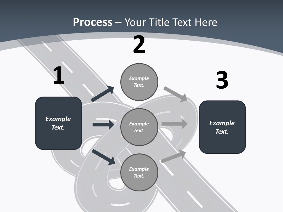 Automobile Highway Ado PowerPoint Template