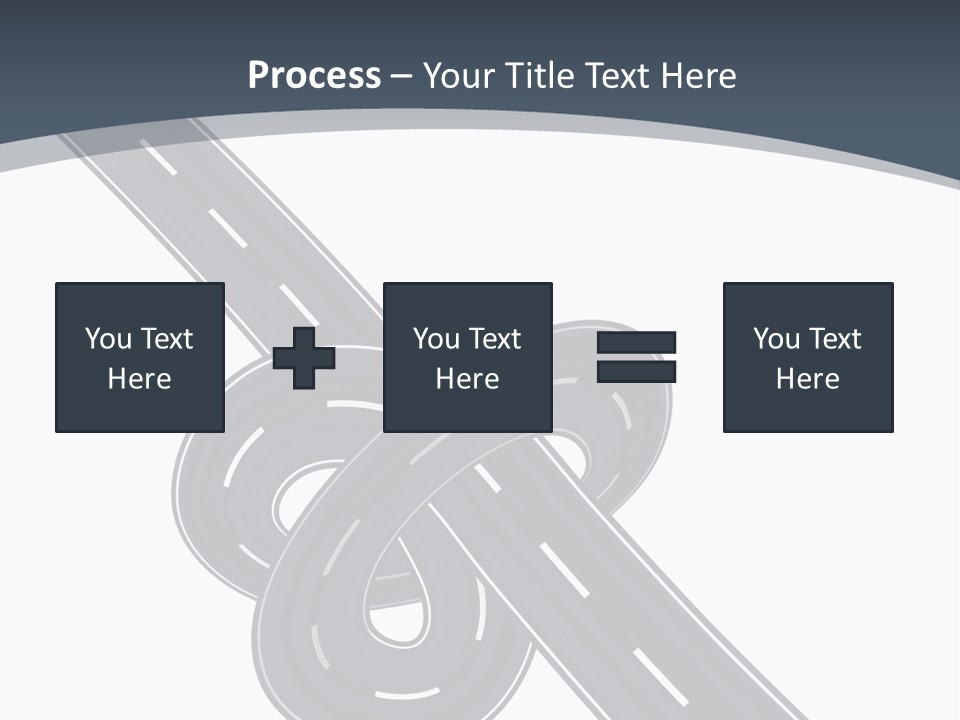 Automobile Highway Ado PowerPoint Template