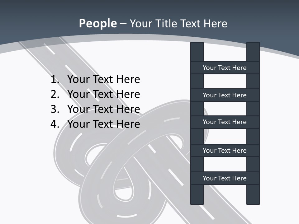 Automobile Highway Ado PowerPoint Template