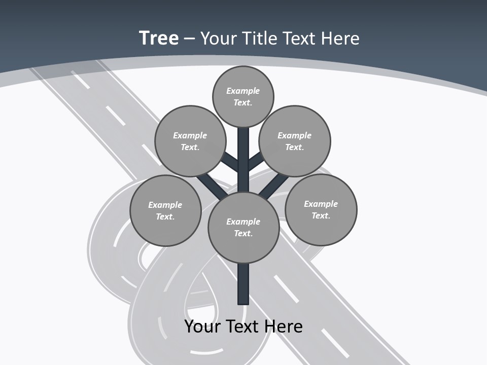 Automobile Highway Ado PowerPoint Template