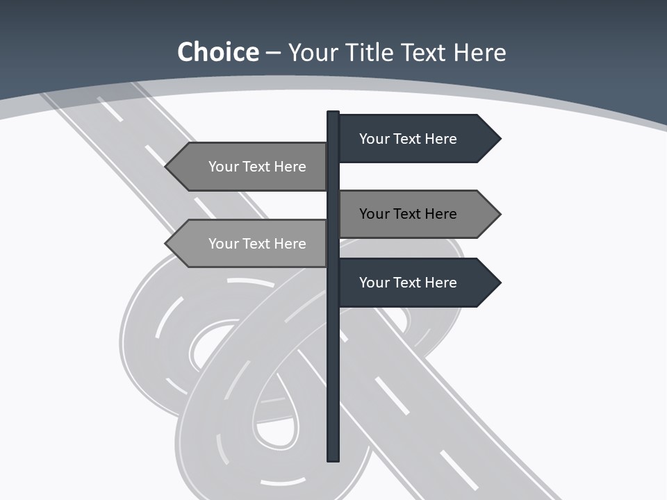Automobile Highway Ado PowerPoint Template