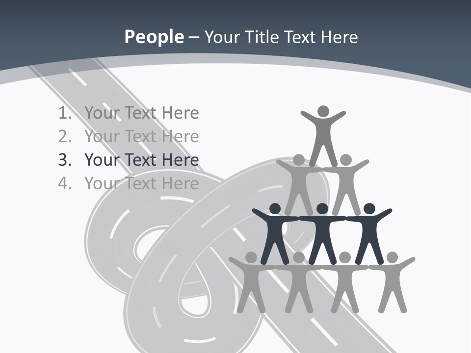 Automobile Highway Ado PowerPoint Template