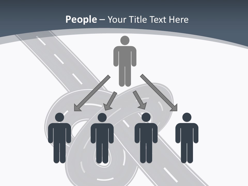 Automobile Highway Ado PowerPoint Template