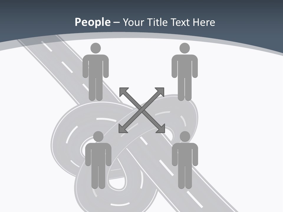 Automobile Highway Ado PowerPoint Template