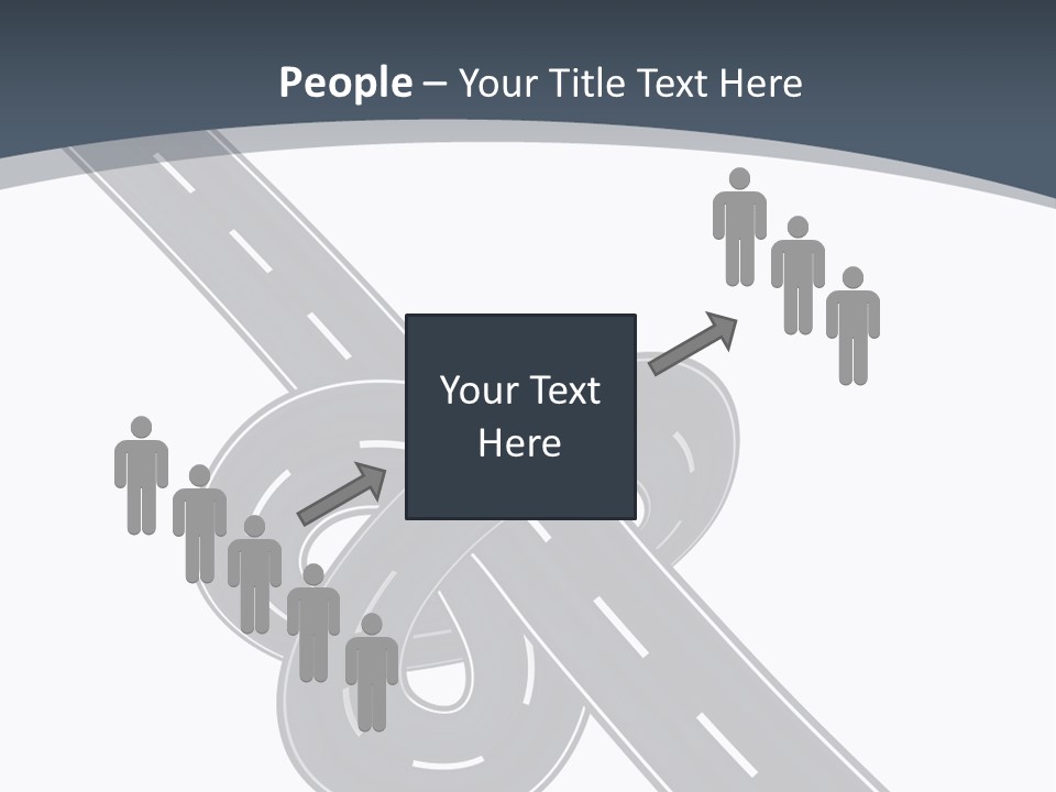 Automobile Highway Ado PowerPoint Template