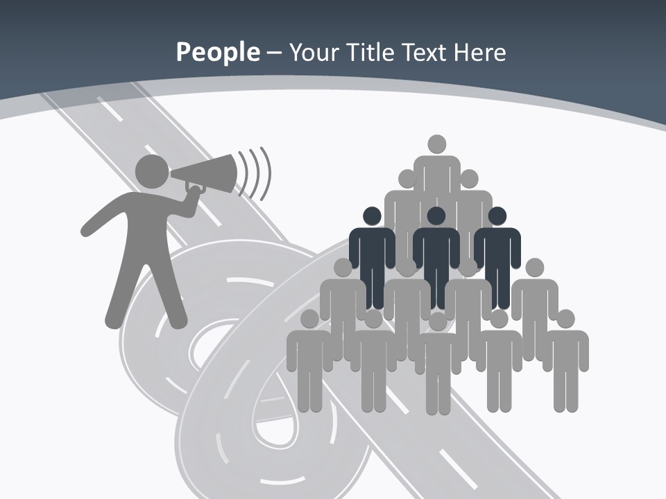 Automobile Highway Ado PowerPoint Template