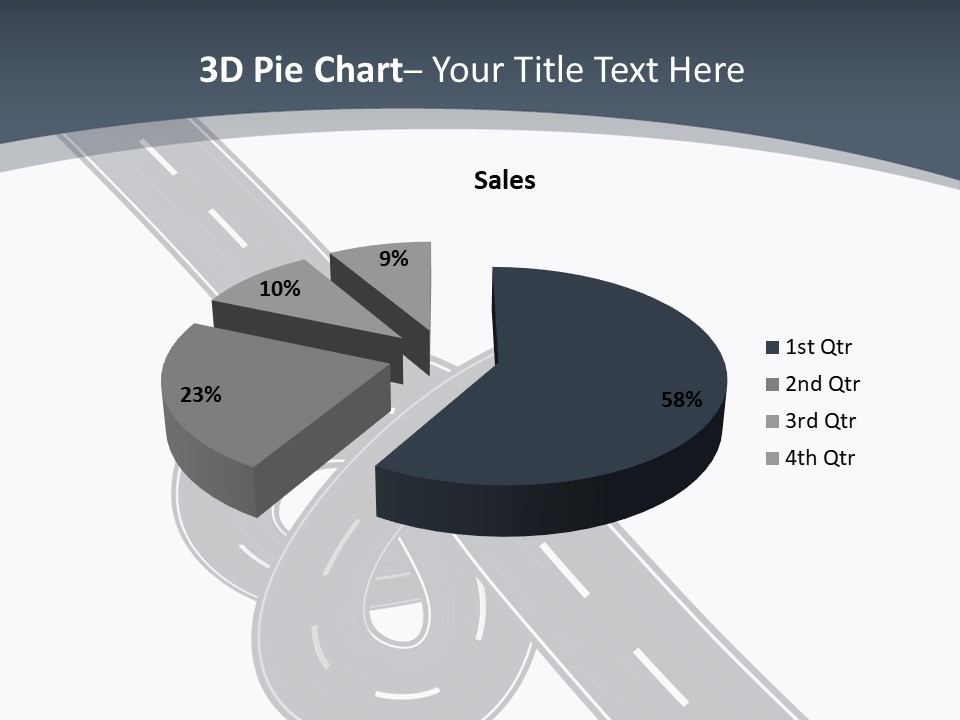 Automobile Highway Ado PowerPoint Template