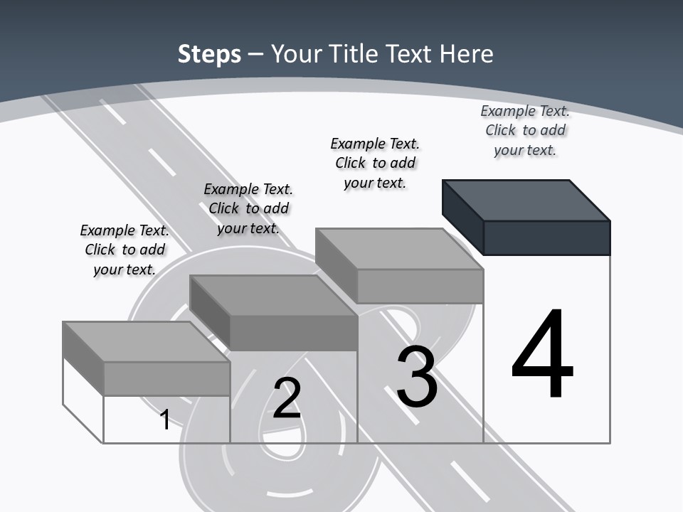 Automobile Highway Ado PowerPoint Template