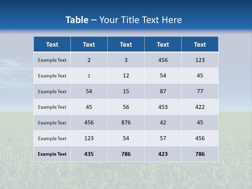 A Person Standing In The Grass With A Golf Ball In His Hand PowerPoint Template