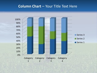 A Person Standing In The Grass With A Golf Ball In His Hand PowerPoint Template