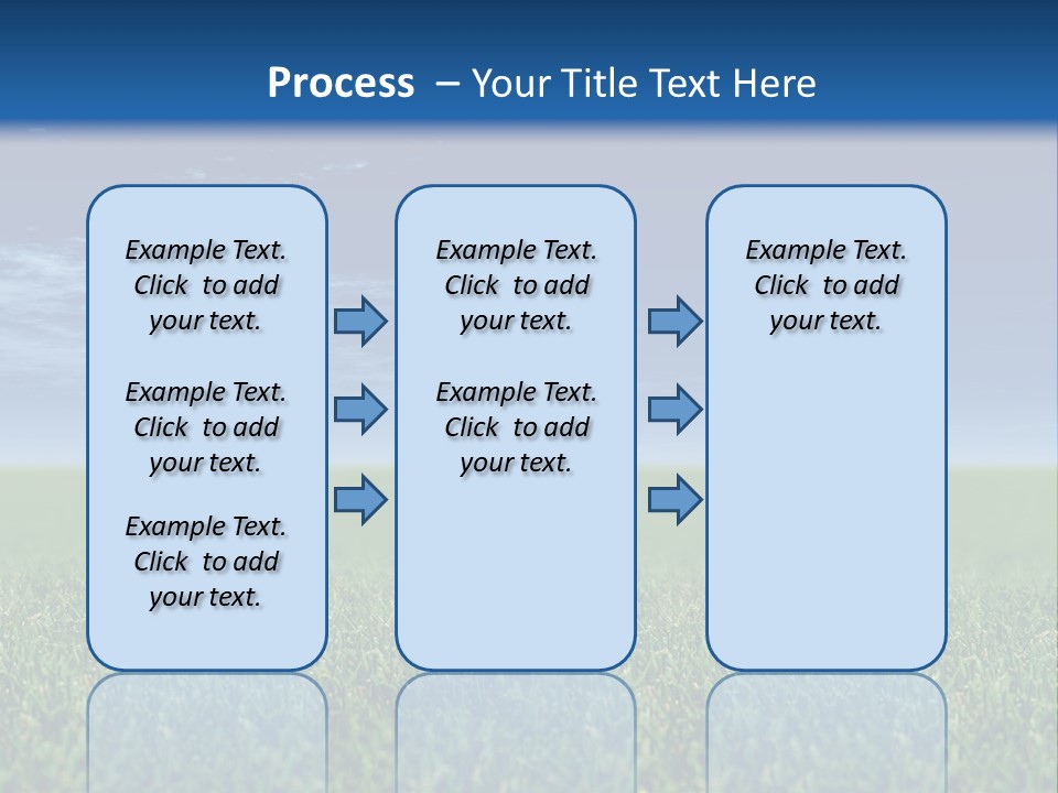 A Person Standing In The Grass With A Golf Ball In His Hand PowerPoint Template