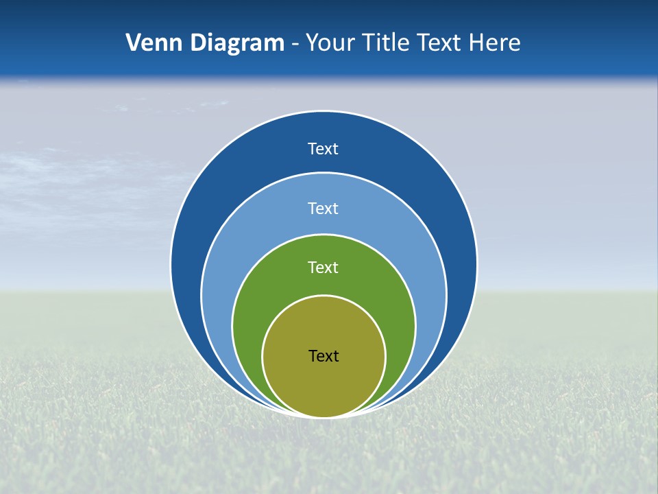 A Person Standing In The Grass With A Golf Ball In His Hand PowerPoint Template
