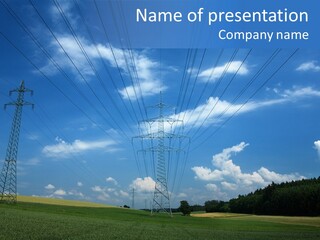 Watt Steel Power PowerPoint Template