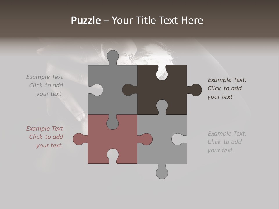 Sensuality Glamor Posing PowerPoint Template