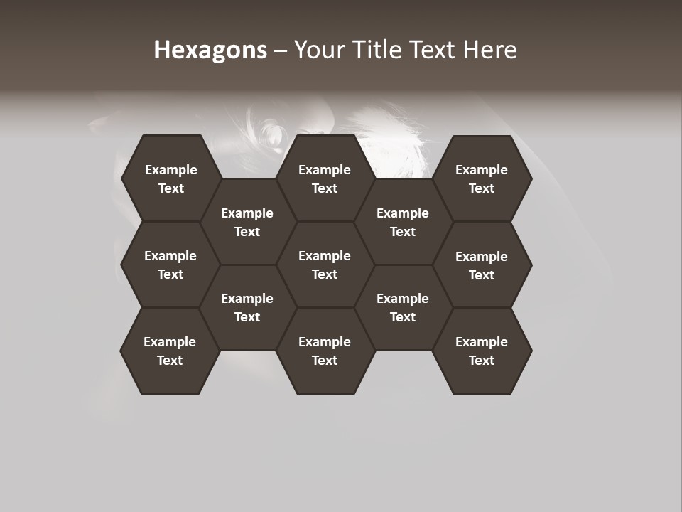 Sensuality Glamor Posing PowerPoint Template