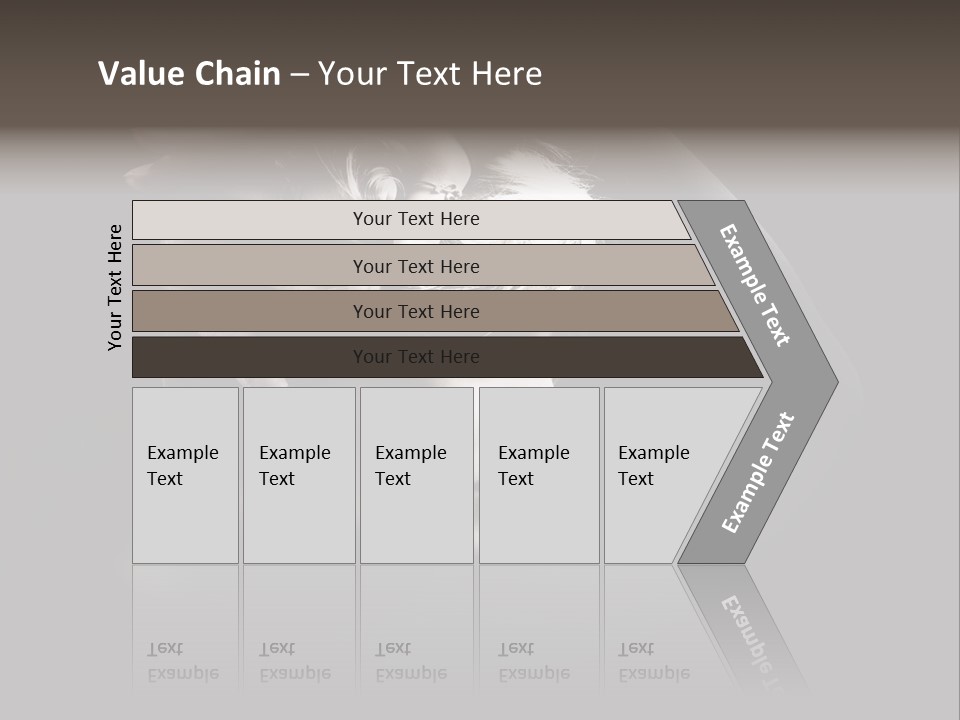 Sensuality Glamor Posing PowerPoint Template