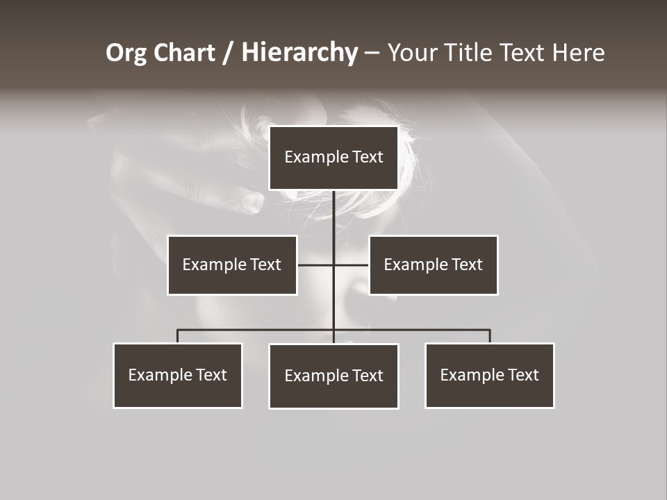 Sensuality Glamor Posing PowerPoint Template