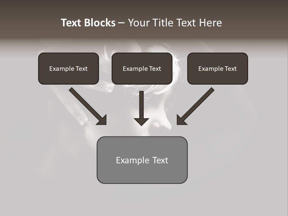 Sensuality Glamor Posing PowerPoint Template