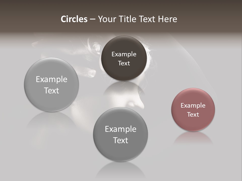 Sensuality Glamor Posing PowerPoint Template