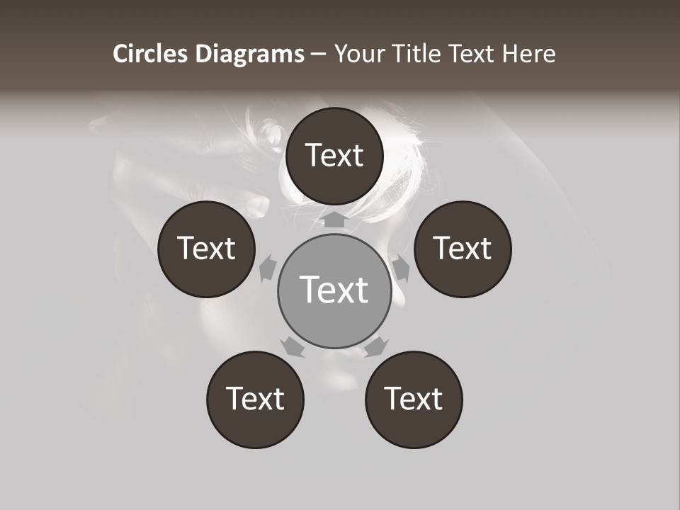 Sensuality Glamor Posing PowerPoint Template