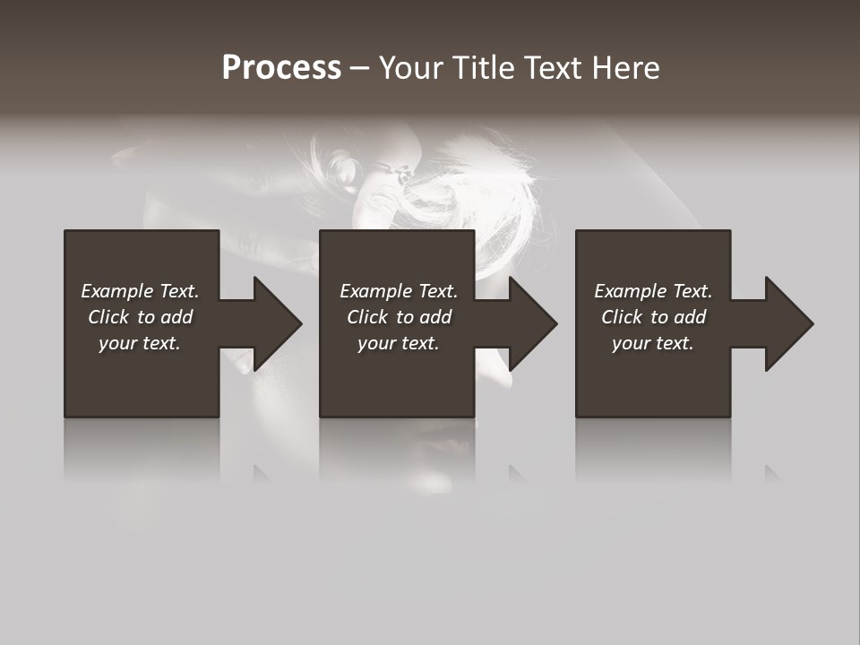 Sensuality Glamor Posing PowerPoint Template