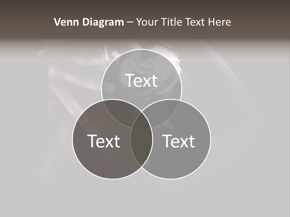 Sensuality Glamor Posing PowerPoint Template