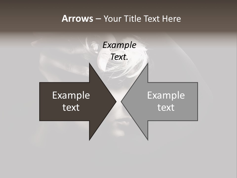 Sensuality Glamor Posing PowerPoint Template
