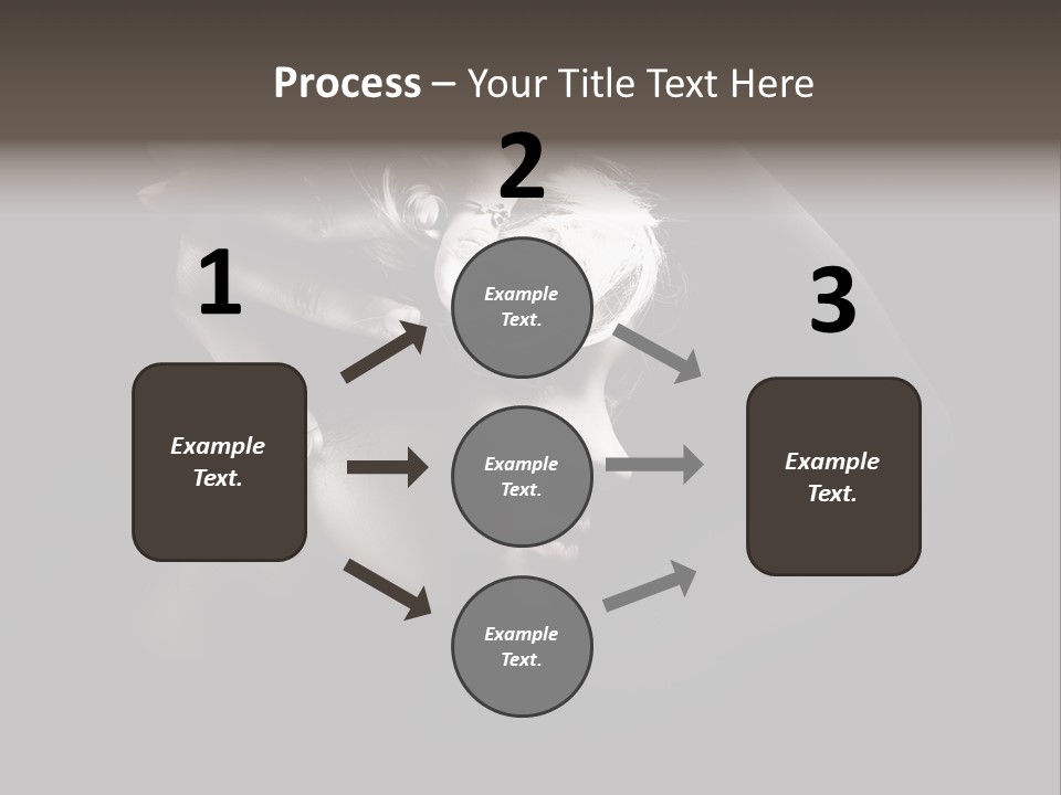 Sensuality Glamor Posing PowerPoint Template