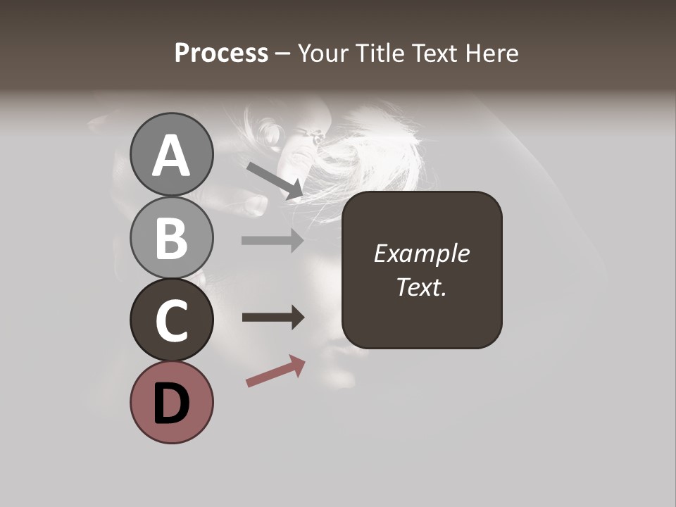 Sensuality Glamor Posing PowerPoint Template