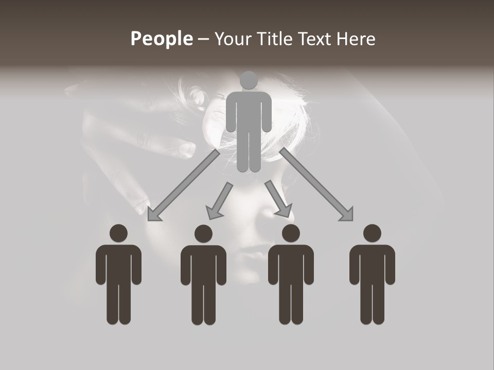 Sensuality Glamor Posing PowerPoint Template