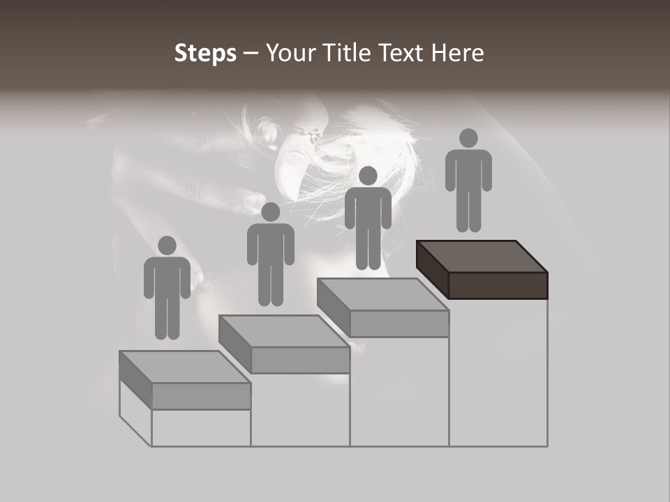 Sensuality Glamor Posing PowerPoint Template