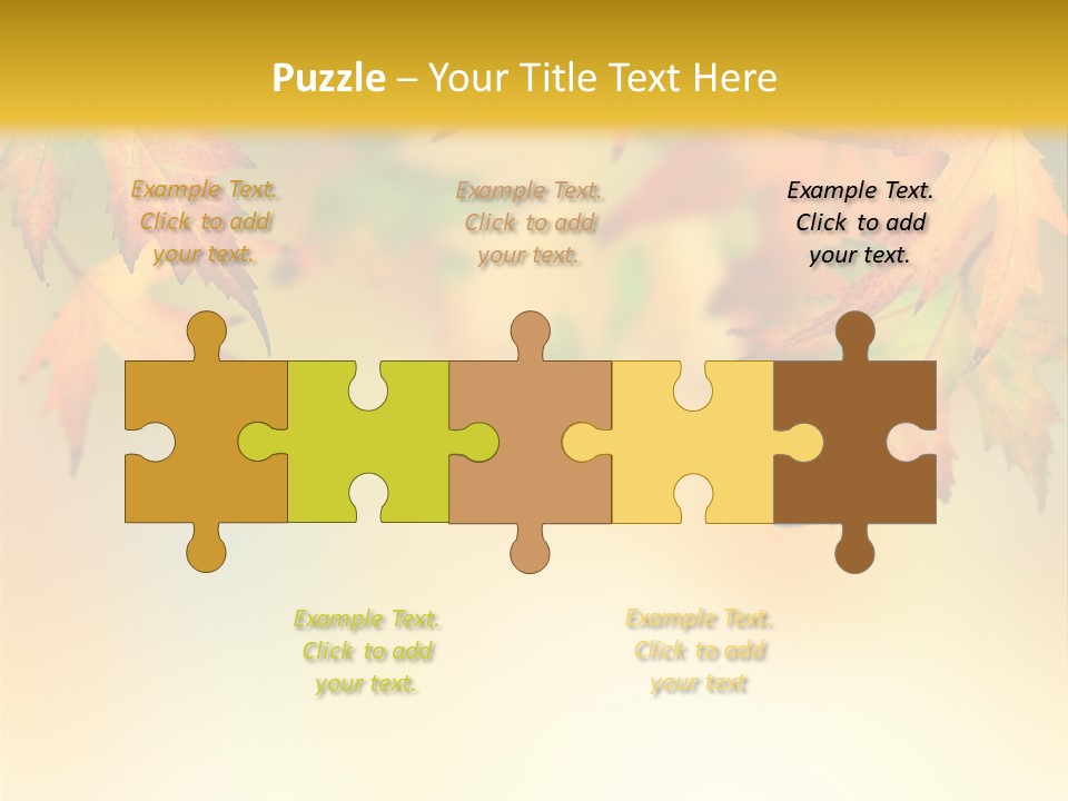 Autumn Brown Autumnal PowerPoint Template