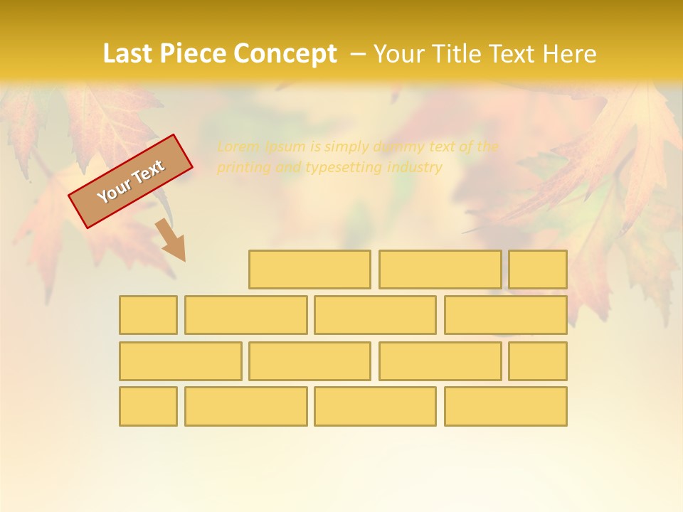 Autumn Brown Autumnal PowerPoint Template