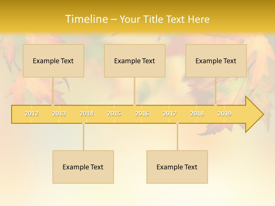Autumn Brown Autumnal PowerPoint Template