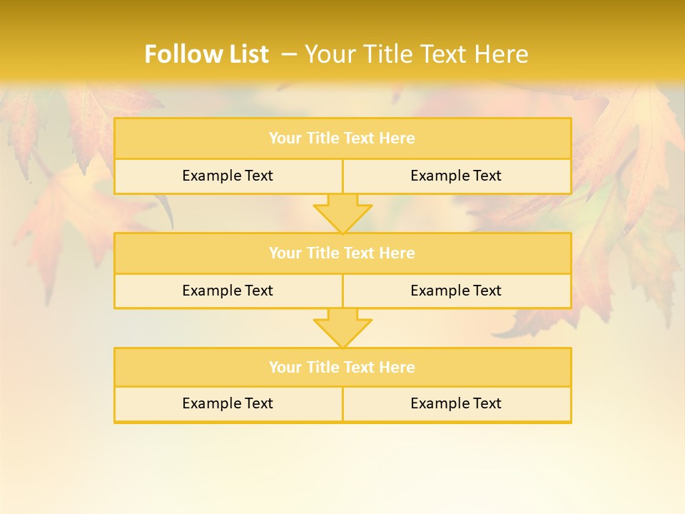 Autumn Brown Autumnal PowerPoint Template