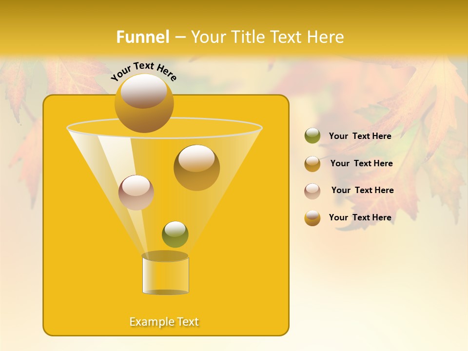 Autumn Brown Autumnal PowerPoint Template