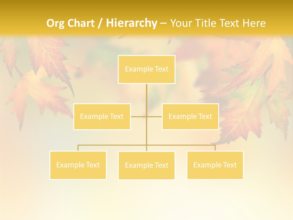 Autumn Brown Autumnal PowerPoint Template