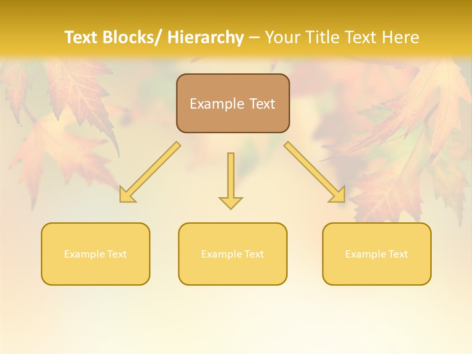 Autumn Brown Autumnal PowerPoint Template