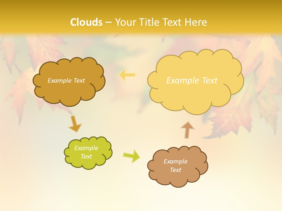 Autumn Brown Autumnal PowerPoint Template