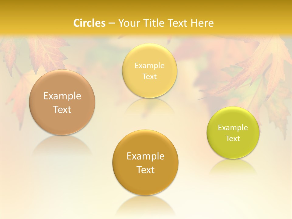 Autumn Brown Autumnal PowerPoint Template