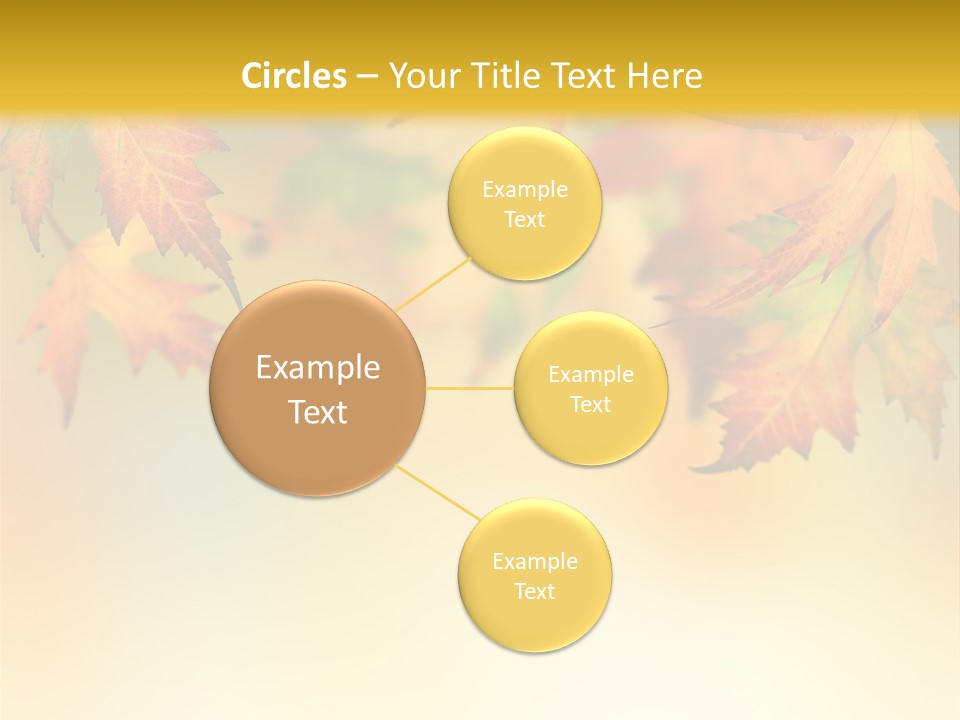 Autumn Brown Autumnal PowerPoint Template