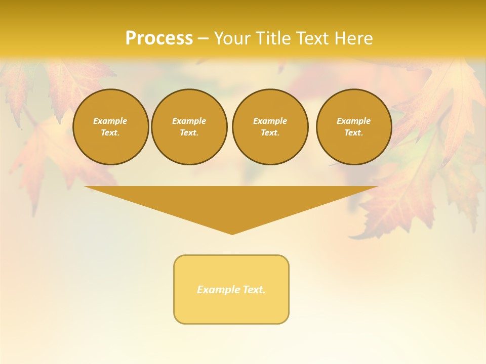 Autumn Brown Autumnal PowerPoint Template