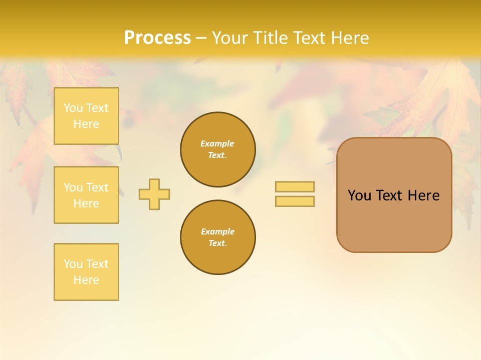 Autumn Brown Autumnal PowerPoint Template