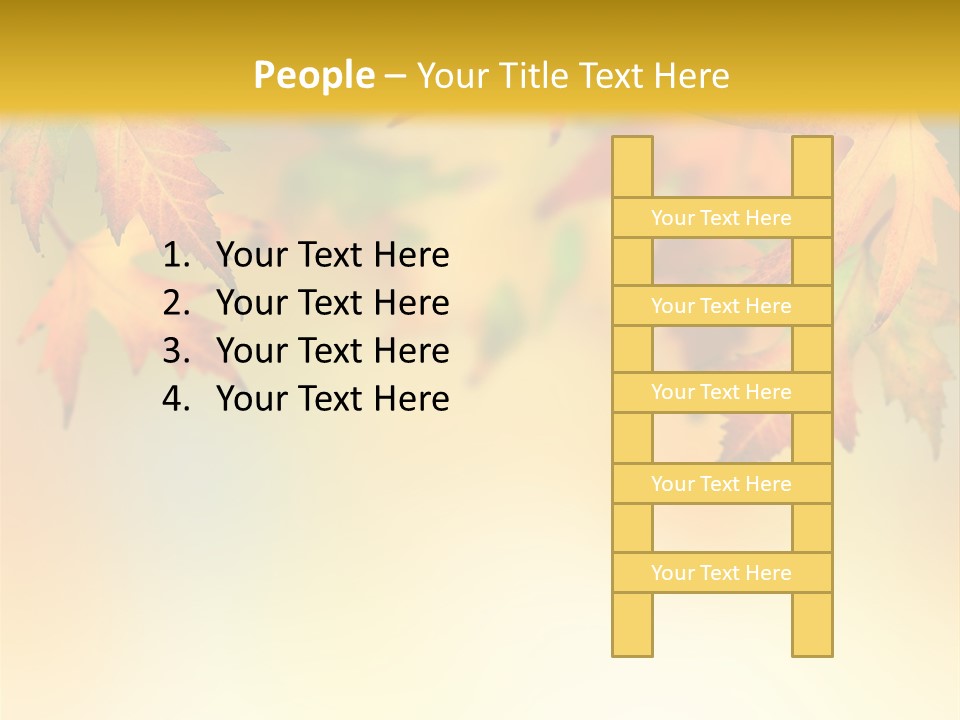 Autumn Brown Autumnal PowerPoint Template