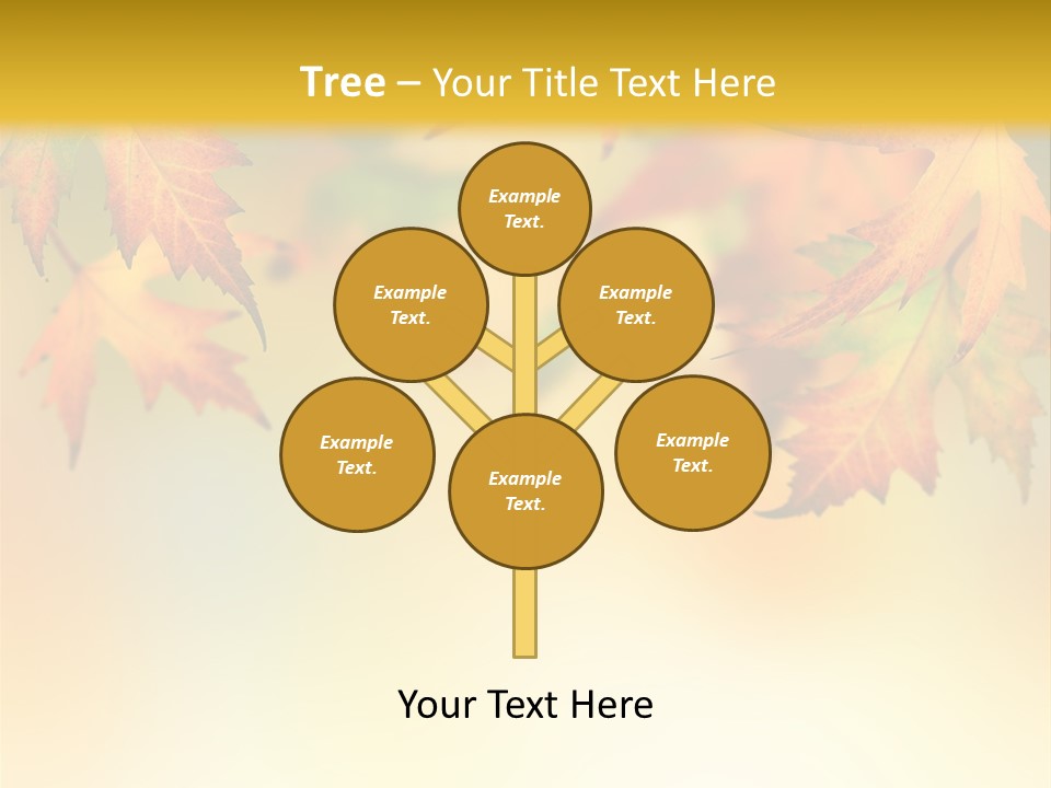 Autumn Brown Autumnal PowerPoint Template