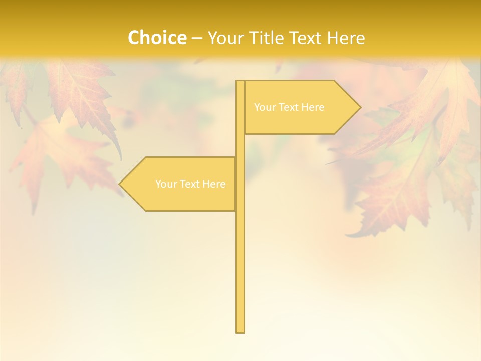 Autumn Brown Autumnal PowerPoint Template